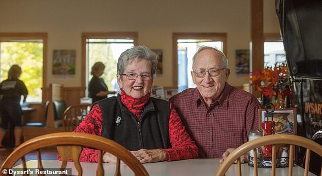 Jack and Sonya were almost daily visitors to the truck stop restaurant where they filmed the iconic blooper reel, and the diner described it as 