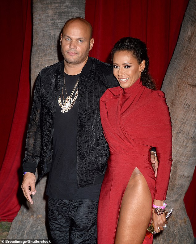 The Spice Girl has accused Stephen Belafonte of physical and emotional abuse during their marriage. He has denied all allegations (pictured, 2016)