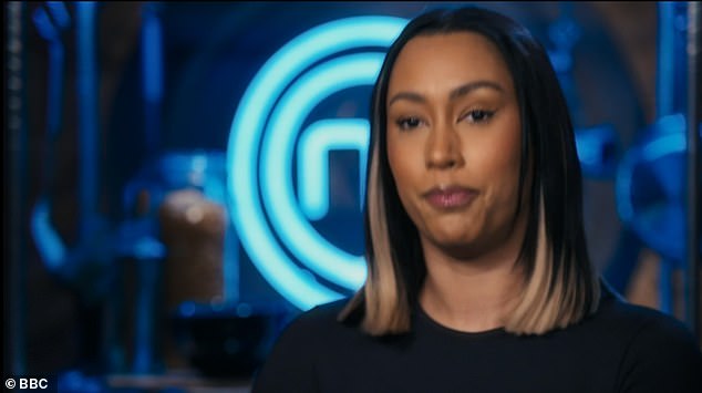 The 32-year-old DJ and radio presenter dropped out of the early rounds after failing to impress judges Gregg Wallace and John Torode with her dishes.