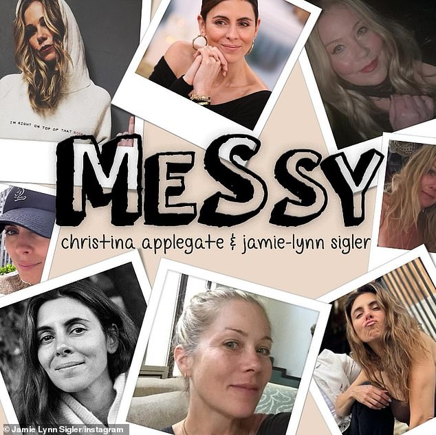 Applegate teamed up with Jamie-Lynn Sigler, who has had MS for 22 years, to co-produce and co-host a podcast called MeSsy, which launched on March 19.