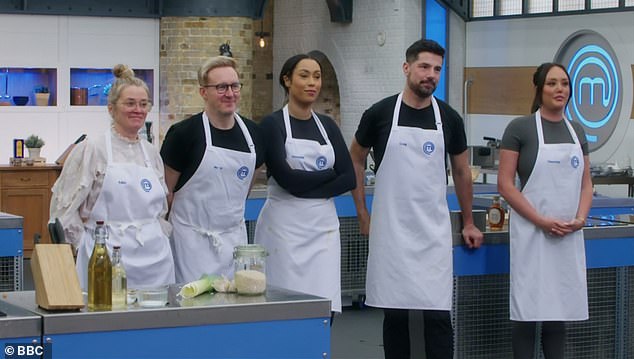 The first five celebrities to don aprons this week were This Morning's Craig Doyle, Geordie Shore's Charlotte Crosby, radio presenter Edith Bowman, Steps pop star Ian 'H' Watkins and Snoochie