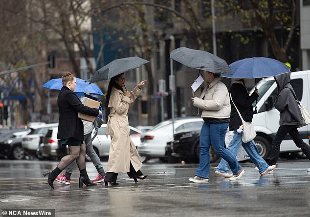 Rain will ease on Thursday, although flood warnings could remain in effect for parts of the East Coast.