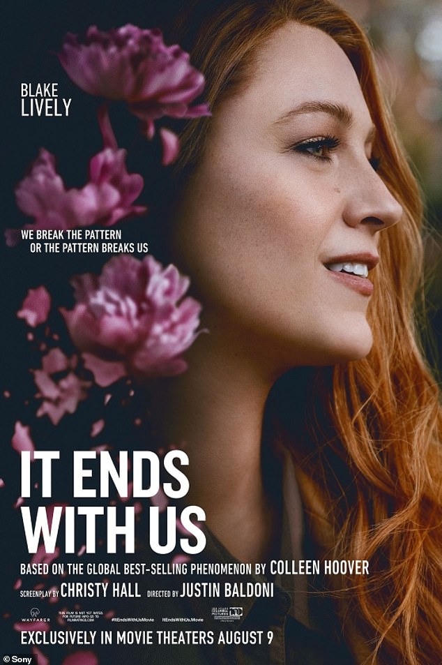 The film, which is based on Colleen Hoover's 2016 book, was released last week.