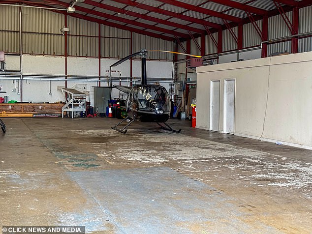 Paul, 58, is said to keep his helicopter at Manston Airport rather than nearby Headcorn airfield.