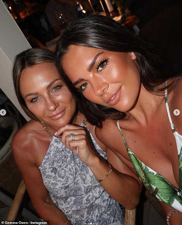 In another snap shared on Instagram, Gemma and her mother posed for a selfie and smiled for the camera, the two looking more like sisters than mother and daughter.