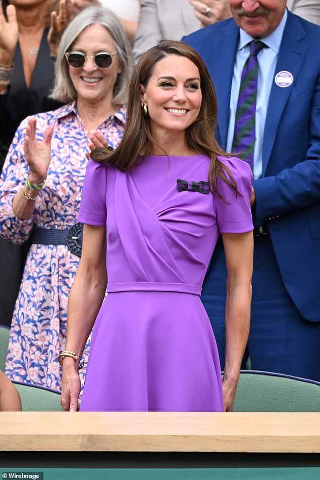 The 42-year-old Princess of Wales, who is undergoing treatment for cancer, reassured the nation by stepping out at Wimbledon in another triumphant return to the spotlight.