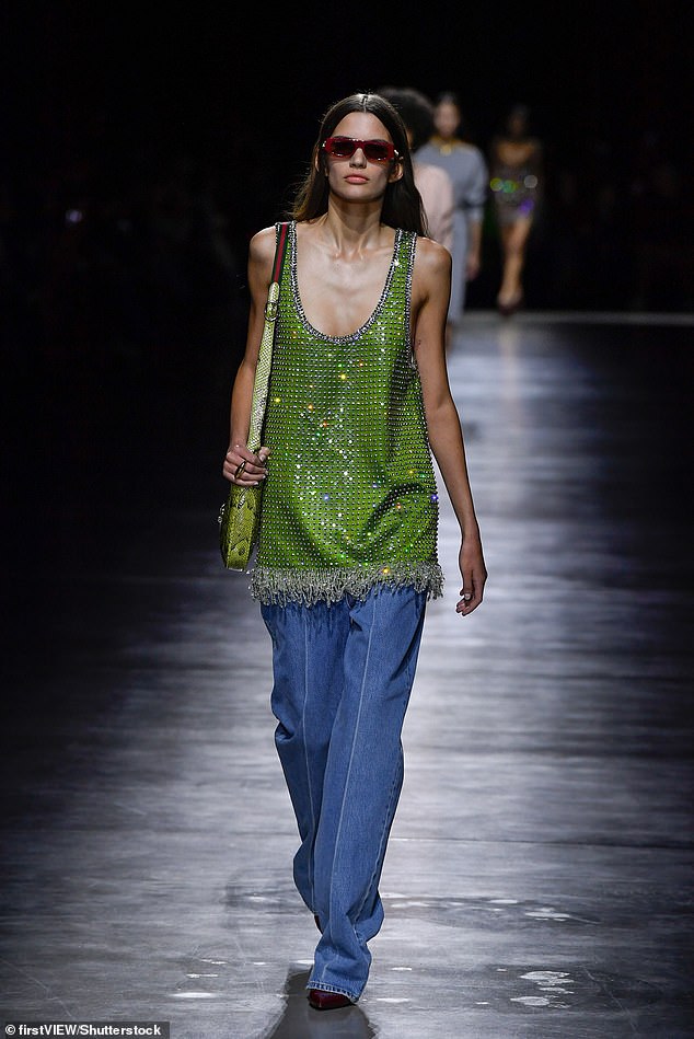 Inspiration: Relaxed look on the Gucci SS24 catwalk