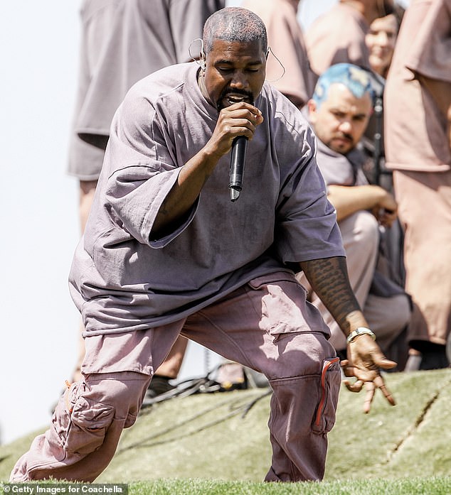 Kanye West's Sunday Service gospel choir has reportedly been stripped of its charity status. Seen in 2020; seen in 2019