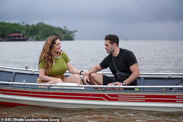 Confessions on a boat: Former glamour model Kelly Brook, sweetly in love with her judo champion husband Jeremy, was in a hurry to tell us about herself.