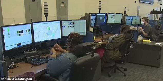 The sprawling 911 headquarters on the St Elizabeth campus in the city's southeast was dangerously understaffed 88 percent of the time in July.