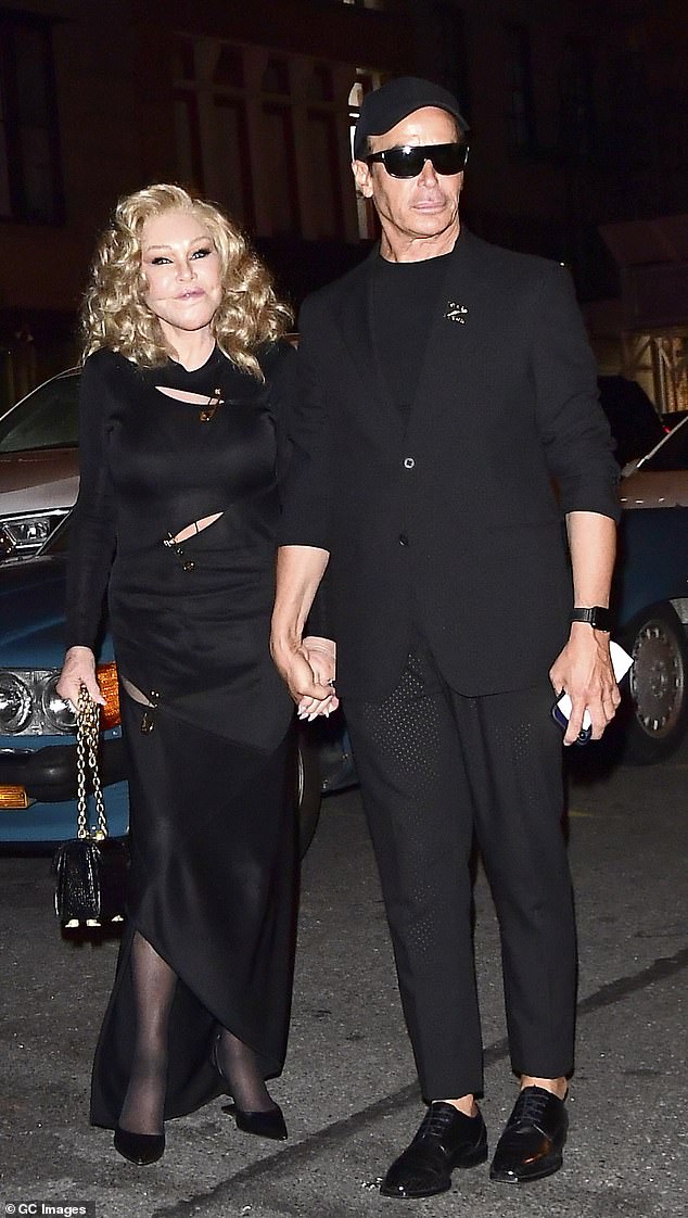 Jocelyn and her longtime fiancé, French-Canadian designer Lloyd Klein, are filming an HBO documentary series about her life. The two are pictured in New York City in September.