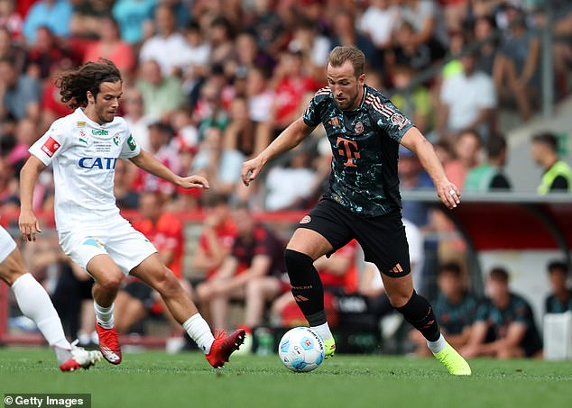 Harry Kane scored just three minutes into the match as Bayern won 3-0.