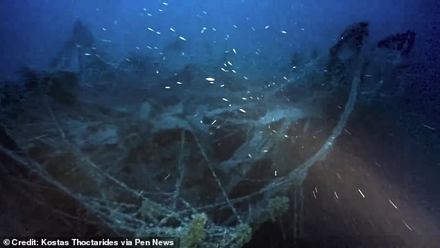 Now, more than a century later, a Greek team has found the wreck of the SS Arcadian, discovered at a depth of 163 metres, southeast of the Cycladic island of Sifnos.