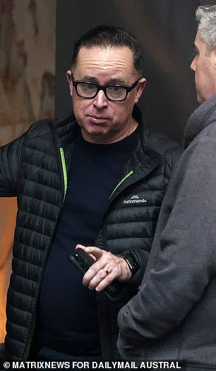 Outside his $20 million Sydney apartment with husband Shane on Thursday, Alan Joyce declined to comment.