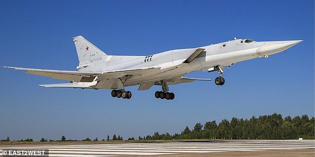 The Tu-22M3 (pictured) is prized by Putin for its nuclear capabilities.