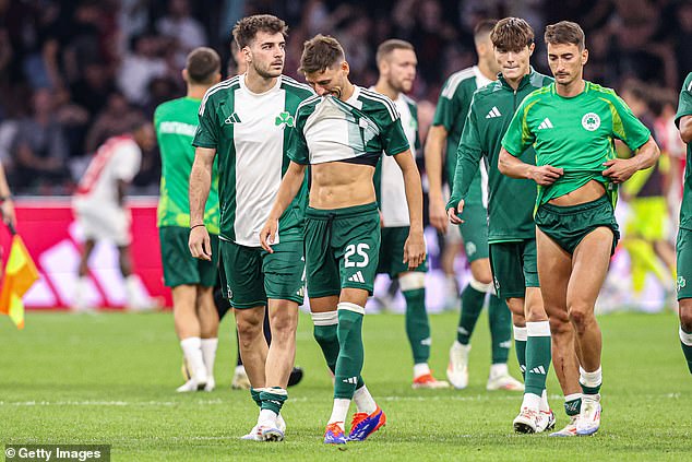 Panathinaikos lost a memorable tie and leave Amsterdam empty-handed