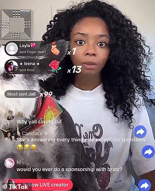 1723762354 852 Former Disney star Skai Jackson 22 AVOIDS fans questions about