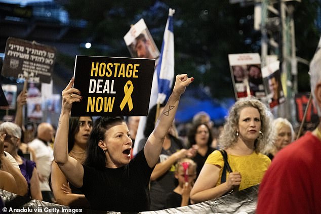 Protests have been going on in Tel Aviv for months, calling for an end to the war.