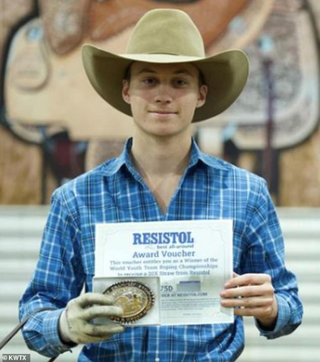 Ashford was going to attend Hills College in Hillsboro on a rodeo scholarship.