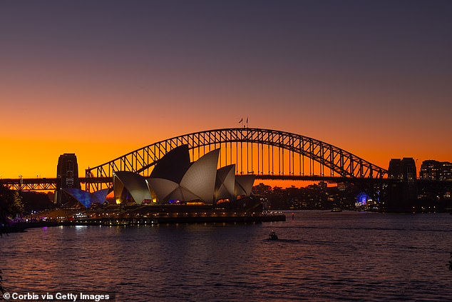 'I've been all over the United States and seven different countries, and while Australia definitely has some beautiful places, I wouldn't say any part of it is... "The most beautiful monument I have ever seen in my life."declared.