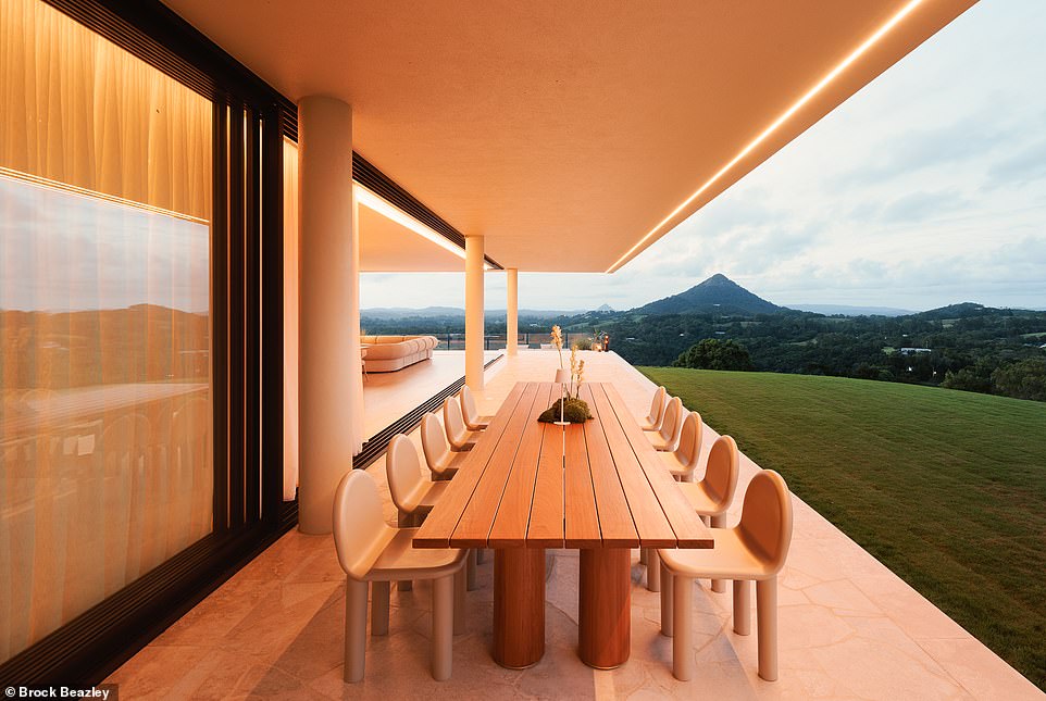 Mr. Clout chose to highlight perfectly framed views, clean lines and open spaces when designing Amar