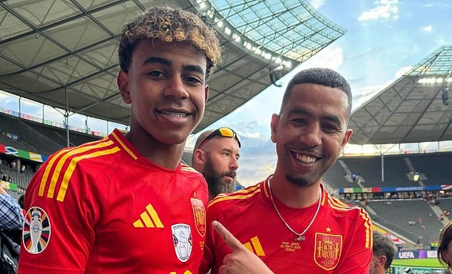 Nasraoui has been his son's biggest supporter over the years and was present when 17-year-old Yamal won the European Championship title with Spain.