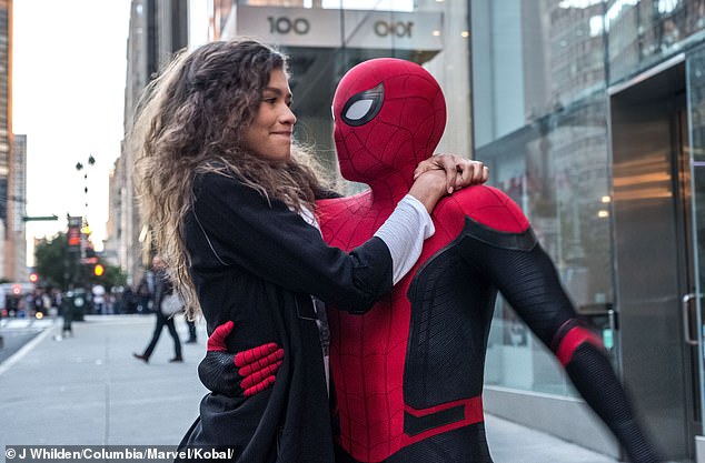 The 28-year-old actor has portrayed the Marvel superhero in three films: 2017's Homecoming, 2019's Far From Home and 2021's No Way Home; pictured with his co-star and girlfriend Zendaya.