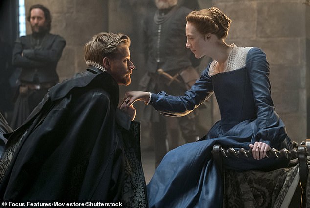 The couple met when they played husband and wife in 2018's Mary Queen of Scots (pictured)