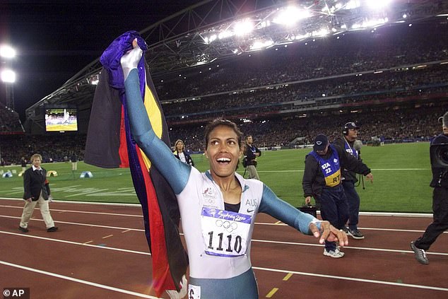 In 2000, the Indigenous Australian athlete captivated a nation by lighting the iconic Olympic cauldron at the opening ceremony of the Sydney Olympics. She won the women's 400-meter race in 49.11 seconds during the Games.