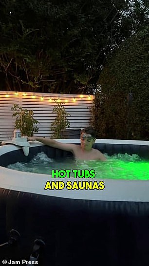 In a TikTok video, he revealed three things that he believes could be reducing a man's fertility. These include hot tubs and saunas.