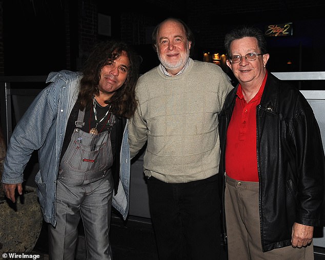 Kurtz is pictured with Ice House booker Jay London and Jan Smith in 2012