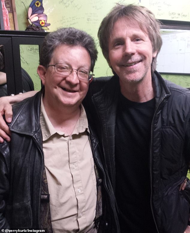 Kurtz, pictured with Dana Carvey, was travelling between gigs when he was killed, his daughter Zelda Valesquez confirmed in a heartbreaking social media post.