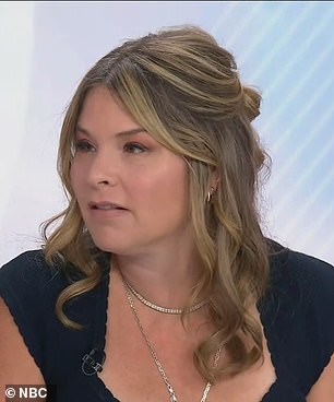 Jenna Bush Hager on Today with Hoda and Jenna on Friday