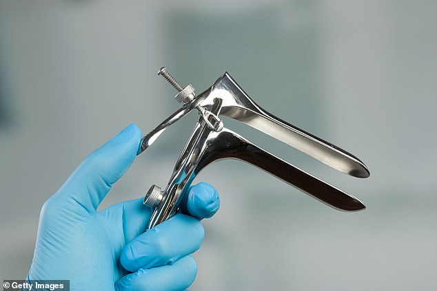 The speculum is a cold, duck-billed metal device that is inserted into the vagina and widens it to allow the doctor to take a sample of cells from the cervix.