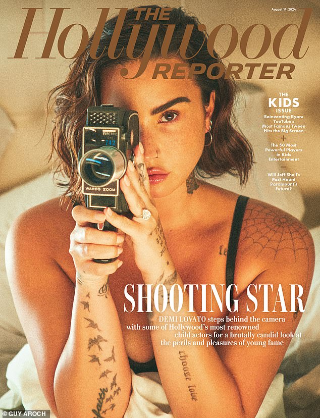 They told the story in Demi's new cover interview for The Hollywood Reporter, which she gave to promote her upcoming documentary Child Star.