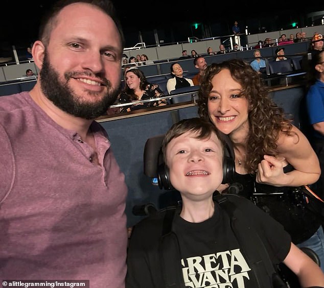 Due to his condition, the young teenager is unable to walk on his own legs and requires outside support, as well as assistance from his mother, Katherine Palmer, and stepfather, Josh Powell.