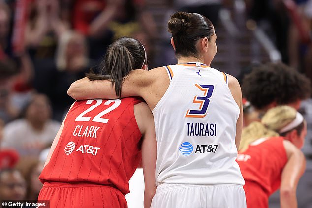 Some believe Taurasi's initial comments were intended to slight Clark.