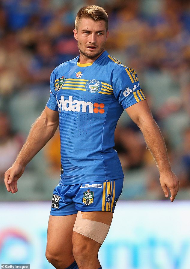 The New Zealand international won an NRL championship with the Sea Eagles in 2011 before suffering personal dramas while in the Eels squad (pictured)