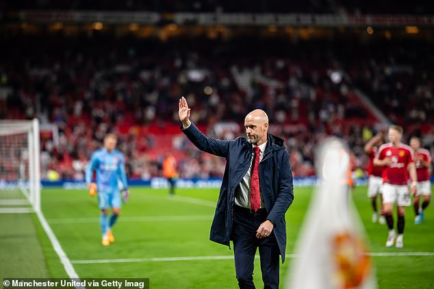 Ten Hag was able to celebrate the perfect start to the new season with a victory on the opening day