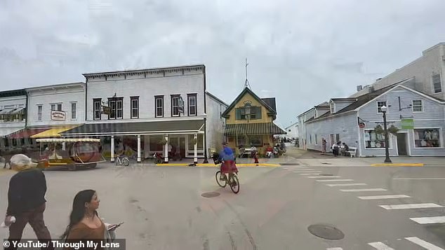 No vehicles are allowed on the island, meaning everything, including garbage collection, is done mostly by horse-drawn cart.