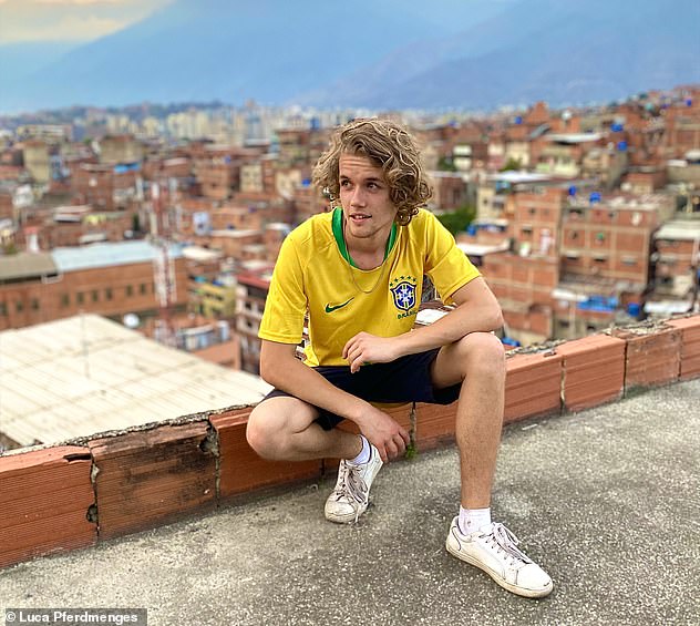 Luca in Petare, Venezuela, which he says is 'the most dangerous ghetto in Latin America'