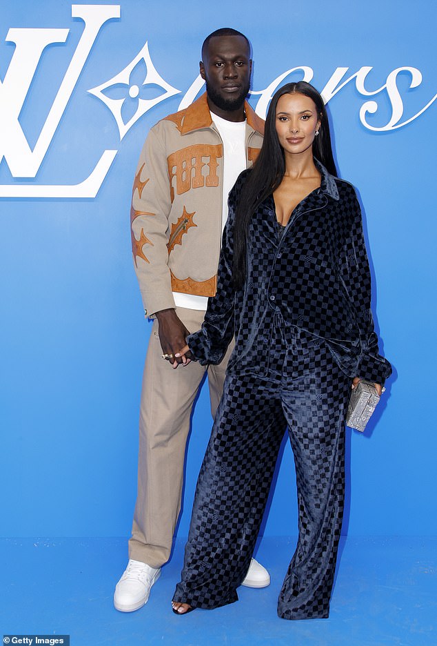 This comes after MailOnline revealed that ITV2 star Maya and BRIT Award winner Stormzy have split after disagreements over when to settle down (pictured in June).