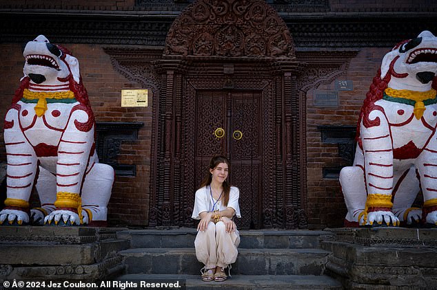 I went to one of the Kumaris' palaces twice, and on both occasions I was stunned by the reverence shown to her and the controlled look on such a childlike face.