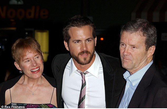 The actor and his mother, Tammy, have partnered with the More to Parkinson's group and Acadia Pharmaceuticals to draw attention to little-known symptoms, including delusions and hallucinations (pictured in Los Angeles in November 2005).