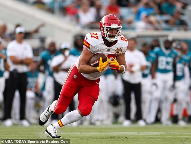 The 34-year-old tight end played in the Chiefs' preseason loss to the Jaguars in Jacksonville last week.