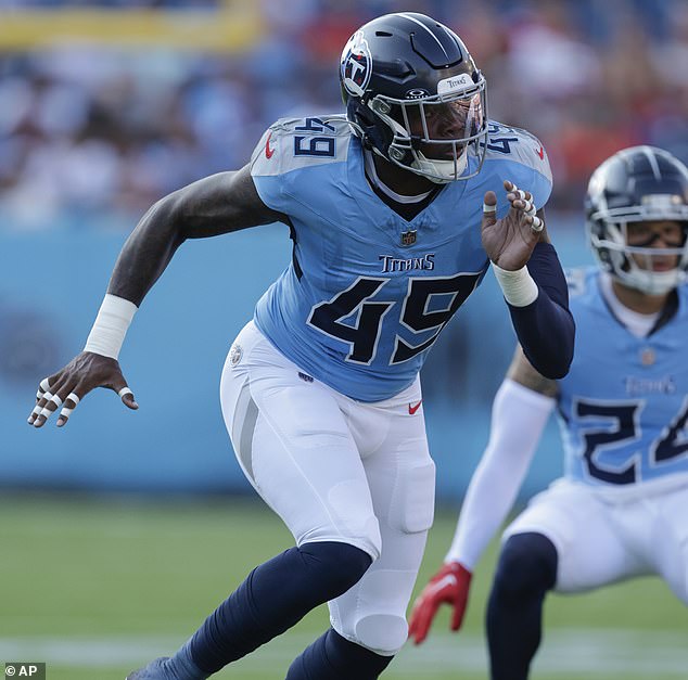 Key had six sacks last season with the Titans, his first season in Tennessee.