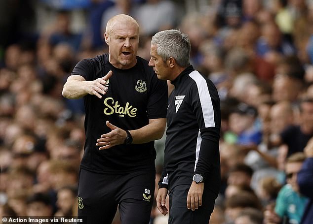 Dyche (left) risks drawing the ire of FA chiefs who say criticism of referees 