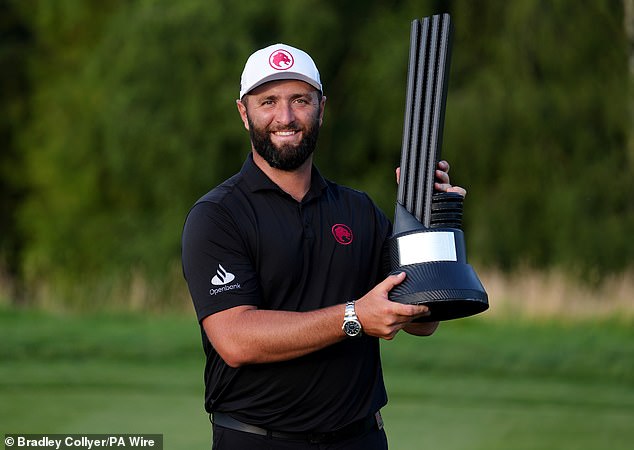 Rahm won his first event on the Saudi-backed breakaway last month at LIV Golf UK by JCB