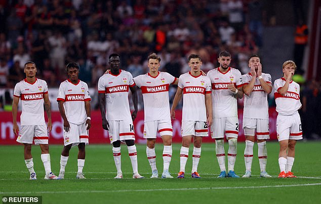 Stuttgart played well, but ultimately lost on penalties after a dramatic 2-2 draw.