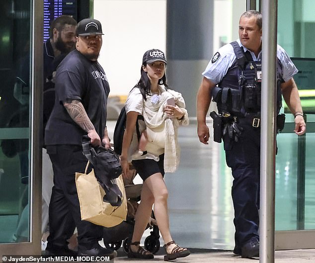 The 29-year-old rapper and his fiancée Jamie welcomed their daughter, who they have not publicly named but whose initials DDP are tattooed on her forehead, two years ago and Post says her birth was a turning point for him; his fiancée Jamie was spotted with their baby daughter in January 2023 arriving in Sydney